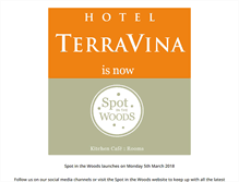 Tablet Screenshot of hotelterravina.co.uk